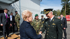 Prezidentė Dalia Grybauskaitė su Belgų karaliumi Philippe'u Rukloje