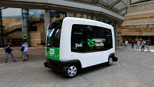 Robotizuotas autobusiukas Japonijoje