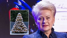 Dalia Grybauskaitė, jos Kalėdų eglė