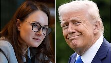 Julija Svyrydenko ir Donaldas Trumpas