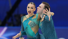 Anastasija Metelkina ir Luka Berulava