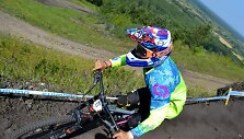 Rokas Sviderskis dviračių &bdquo;downhill&ldquo; varžybose