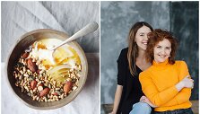 Tinklara&scaron;tininkės Rūta ir Asta bei jų gaminta granola