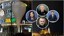 Kontrabandinis balionas Vilniuje pernai spalį