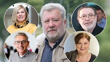 Sigitas Jakubauskas ir gedintys bičiuliai
