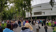 Ant Palangos koncertų salės įamžintas S.Povilaičio para&scaron;as.