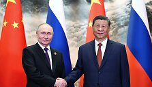 Vladimiras Putinas ir Xi Jinpingas (Si Dzinpingas)