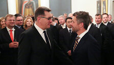 Algirdas Butkevičius ir Danijos princas Frederikas