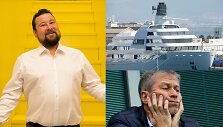 Algirdas Stonys, Romanas Abramovičius ir jo jachta &bdquo;Solaris&ldquo;