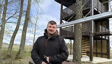 Pramogų parko Anyk&scaron;čiuose įkūrėjas Deividas Dilys