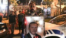 Kampanijos už Turkijos prezidento Recepo Tayyipo Erdogano galių i&scaron;plėtimą &scaron;alininkai &scaron;venčia pergalę