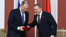 Sergejus Lavrovas ir Vladzimiras Makejus
