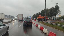 Eismo pokyčiai prie posūkio į Tarandę