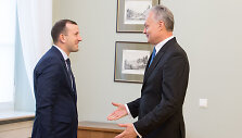 Virginijus Sinkevičius ir Gitanas Nausėda