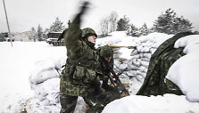 Lenkijos karių treniruotės pratyboms &bdquo;Mū&scaron;is mieste&ldquo; komplekse &Scaron;venčionių rajone