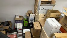 Kratų metu aptiktas didelis kiekis nelegalaus alkoholio ir tabako gaminių