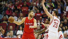 Blake'as Griffinas ir Donatas Motiejūnas