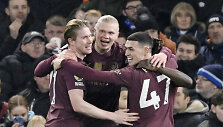 Kevinas De Bruyne, Erlingas Haalandas, Philas Fodenas