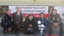&bdquo;Mototurizmo ralis&ldquo; merginų komandos &bdquo;Temperatūra&ldquo; akimis
