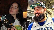 Billie Eilish ir Jonas Valančiūnas