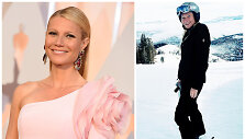Gwyneth Paltrow ant slidžių