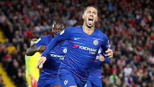 Edenas Hazard'as puikiu smūgiu lėmė &bdquo;Chelsea&ldquo; pergalę.