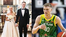 Marius Grigonis su žmona Salomėja