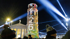 2026-ųjų metų sutikimas Katedros aik&scaron;tėje