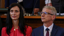 Marija Gabriel ir Nikolajus Denkovas