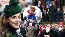 Britų karali&scaron;koji &scaron;eima vyko į Kalėdų mi&scaron;ias