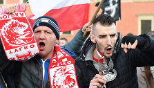 Kra&scaron;tutinės de&scaron;inės protestas Lenkijoje
