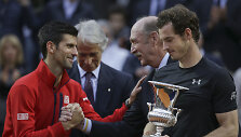 Romos &bdquo;Masters&ldquo; finale triumfavo Andy Murray