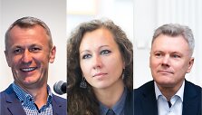 Albinas Vilčinskas, Daina Urbanavičienė ir Rimantas Mikaitis