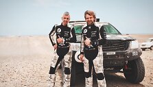 &bdquo;General Financing team Pitlane&ldquo; ekipažo nariai Benediktas Vanagas ir Sebastianas Rozwadowskis