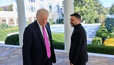 D. Trumpas ir V. Zelenskis / HANDOUT / AFP