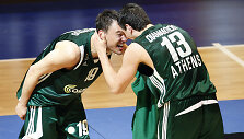 &Scaron;arūnas Jasikevičius ir Dimitris Diamantidis