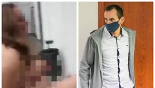 Kaltinamasis P.Kirielius ir nutekinto vaizdo įra&scaron;o kadrai