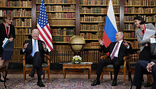 Joe Bideno ir Vladimiro Putino susitikimas Ženevoje