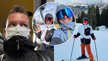 Rimvydas &Scaron;irvinskas-Makalius su bendrakeleiviu Andriumi