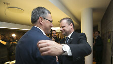 Vytautas Bakas ir Saulius Skvernelis