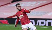 Bruno Fernande&scaron;as puikiu baudos smūgiu nulėmė &bdquo;Manchester United&ldquo; pergalę.