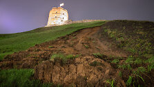 Didžiulė Gedimino kalno nuo&scaron;liauža
