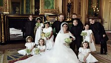 Oficiali princo Harry ir Meghan Markle vestuvių nuotrauka 