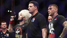 Khabibas Nurmagomedovas ir Dustinas Poirier