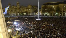 Demonstrantai Budape&scaron;te 
