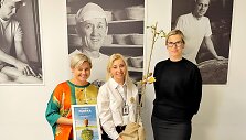 &bdquo;Fazer Lietuva&ldquo; kepyklos vadovė Asta Ju&scaron;kaitė ir kokybės vadovė Lijana Vaitiekūnienė su &bdquo;Lindstr&ouml;m&ldquo; svarbių klientų aptarnavimo vadove Elena Tretjakoviene.