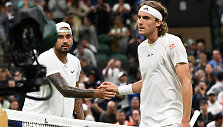 Nickas Kyrgiosas ir Stefanos Tsitsipas