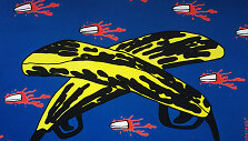 Kasparo Jaso kūrinys &bdquo;Banana guns&deg;&ldquo;