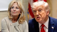 Jill Biden, Donaldas Trumpas