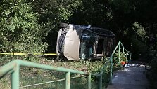 Kaune nuo &scaron;laito nuvažiavo automobilis